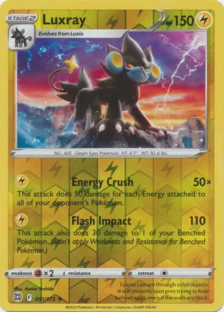 Luxray Reverse Holo