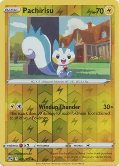 Pachirisu Reverse Holo 052