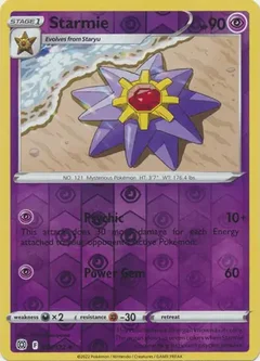Starmie Reverse Holo 055