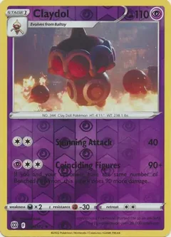 Claydol Reverse Holo 059