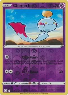 Chimecho Reverse Holo 063