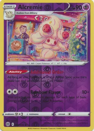 Alcremie Reverse Holo