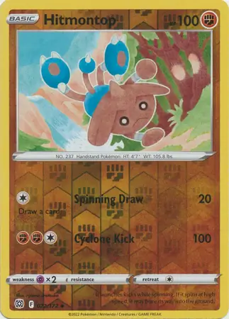 Hitmontop Reverse Holo