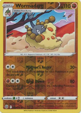 Wormadam Reverse Holo