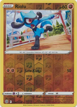 Riolu Reverse Holo