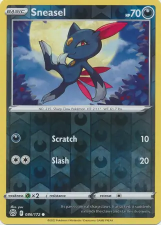 Sneasel Reverse Holo