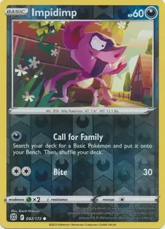 Impidimp Reverse Holo 092