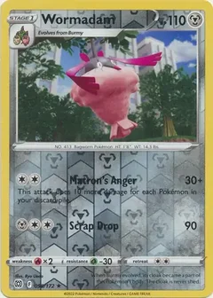 Wormadam Reverse Holo 098