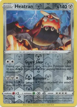 Heatran Reverse Holo