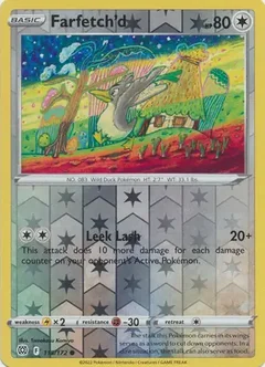 Farfetch'd Reverse Holo 115