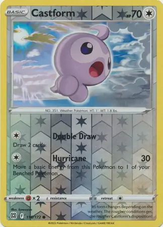 Castform Reverse Holo