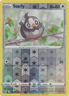 Starly Reverse Holo 117