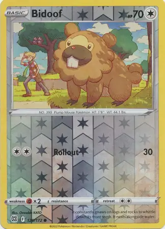 Bidoof Reverse Holo