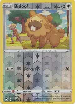 Bidoof Reverse Holo 120
