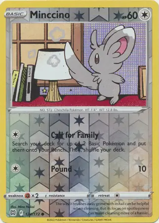 Minccino Reverse Holo