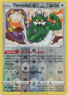 Tornadus Reverse Holo 126