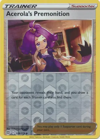 Acerola's Premonition Reverse Holo