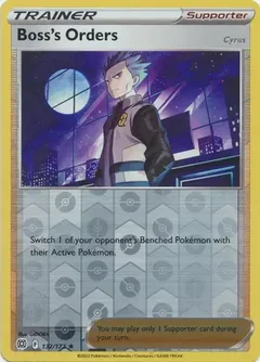 Boss's Orders Reverse Holo 132