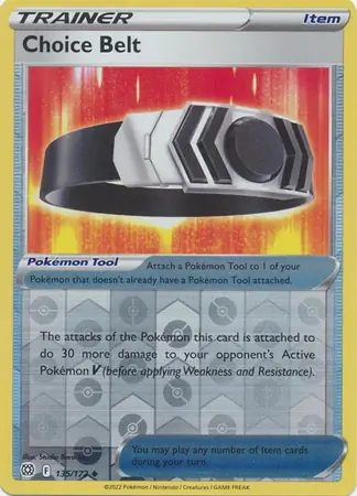 Choice Belt Reverse Holo