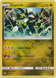 Zygarde Reverse Holo 100