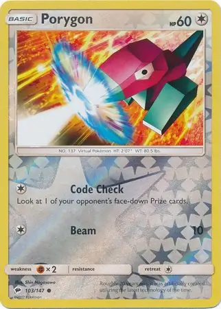 Porygon Reverse Holo