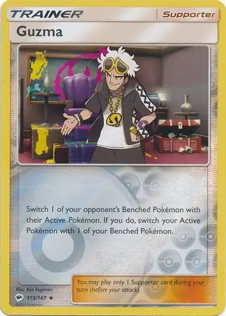 Guzma Reverse Holo