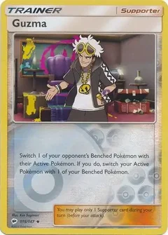 Guzma Reverse Holo 115