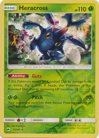 Heracross Reverse Holo