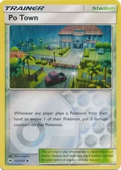 Po Town Reverse Holo 121