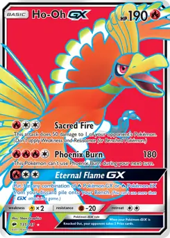 Full Art Ho-Oh GX