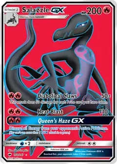 Full Art Salazzle GX 132
