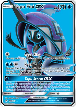 Full Art Tapu Fini GX