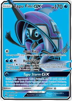 Full Art Tapu Fini GX 133