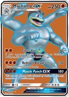 Full Art Machamp GX 135