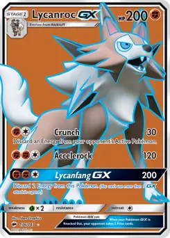 Full Art Lycanroc GX