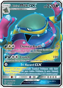 Full Art Alolan Muk GX 138