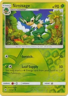 Simisage Reverse Holo 13