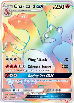 Charizard GX Secret