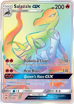 Salazzle GX Secret 151