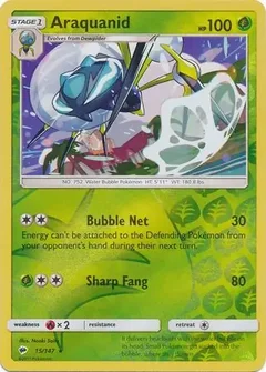 Araquanid Reverse Holo 15