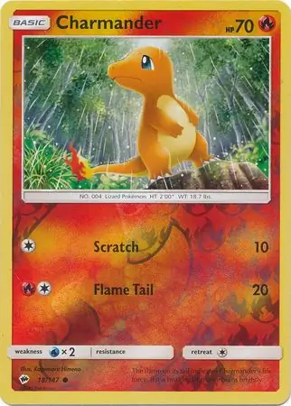Charmander Reverse Holo