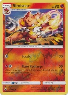 Simisear Reverse Holo 23
