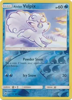 Alolan Vulpix Reverse Holo 27