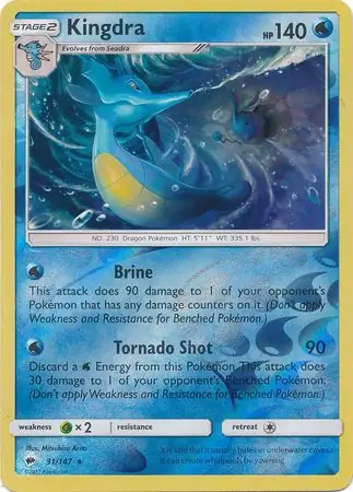 Kingdra Reverse Holo