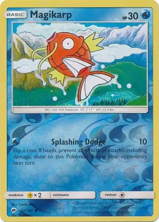 Magikarp Reverse Holo