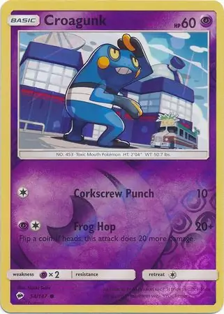 Croagunk Reverse Holo