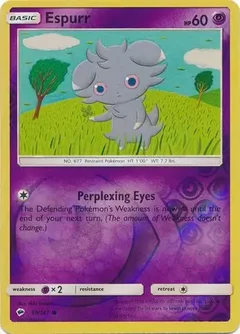 Espurr Reverse Holo 59