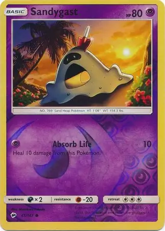 Sandygast Reverse Holo