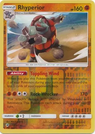 Rhyperior Reverse Holo