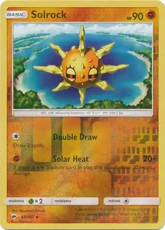Solrock Reverse Holo 69